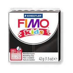 Graine Créative - Loisirs créatifs - Pâte FIMO Kids - Noir - 42 g