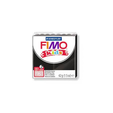 Graine Créative - Loisirs créatifs - Pâte FIMO Kids - Noir - 42 g