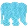 Hama - Perles - 8201 - Taille Maxi - Plaque transparente éléphant