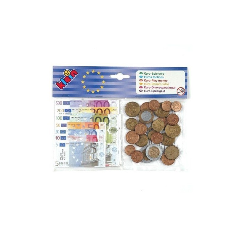 Klein - Jeu d'imitation - Sachet de monnaie factice avec pièces et billets