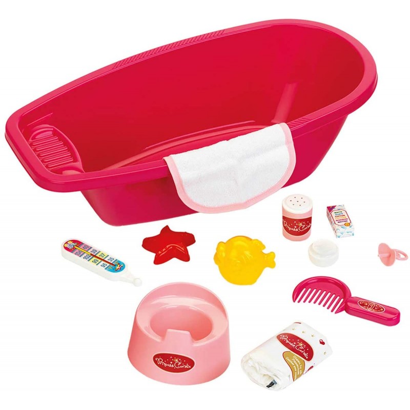 Klein - Accessoires pour poupées - Baignoire Princess Coralie avec accessoires