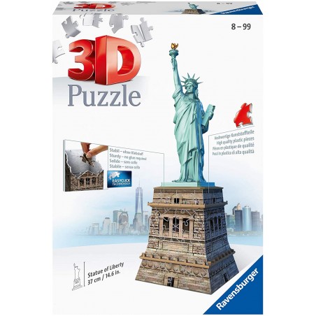 Ravensburger - Puzzle 3D Statue de la Liberté