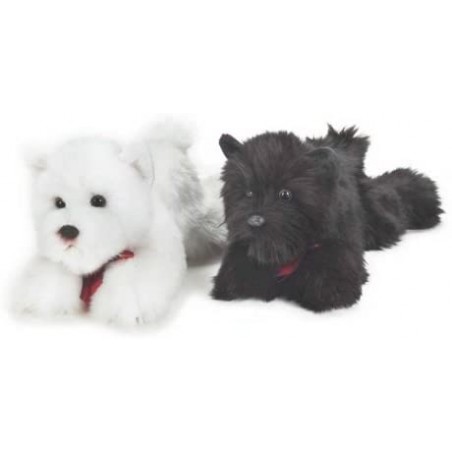 VENTURELLI - Highland Terrier chien en peluche - modèle aléatoire