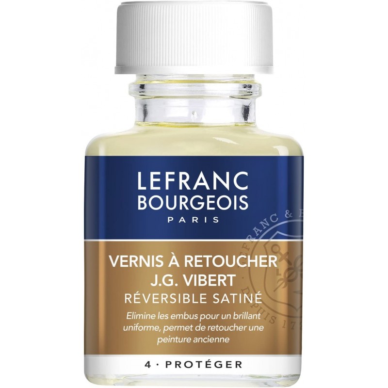 Lefranc Bourgeois Additif Vernis A Retoucher Vibert Flacon 75ml