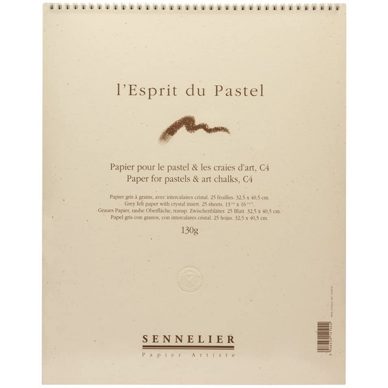 Sennelier Pastel sec Papier Pad 40x32cm - 25 feuilles - 130g/m