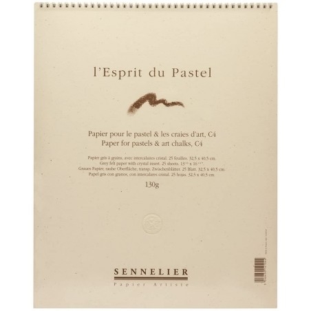 Sennelier Pastel sec Papier Pad 40x32cm - 25 feuilles - 130g/m