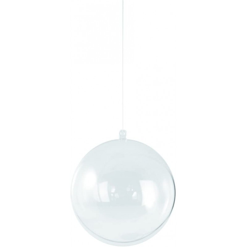 Rayher - Boule en plastique transparent - 2 parties - 7 cm
