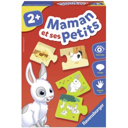 Ravensburger - Jeu éducatifs - Maman et ses petits