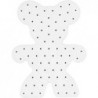 Hama - Perles - 9004 - Maxi Pions - Grille ourson
