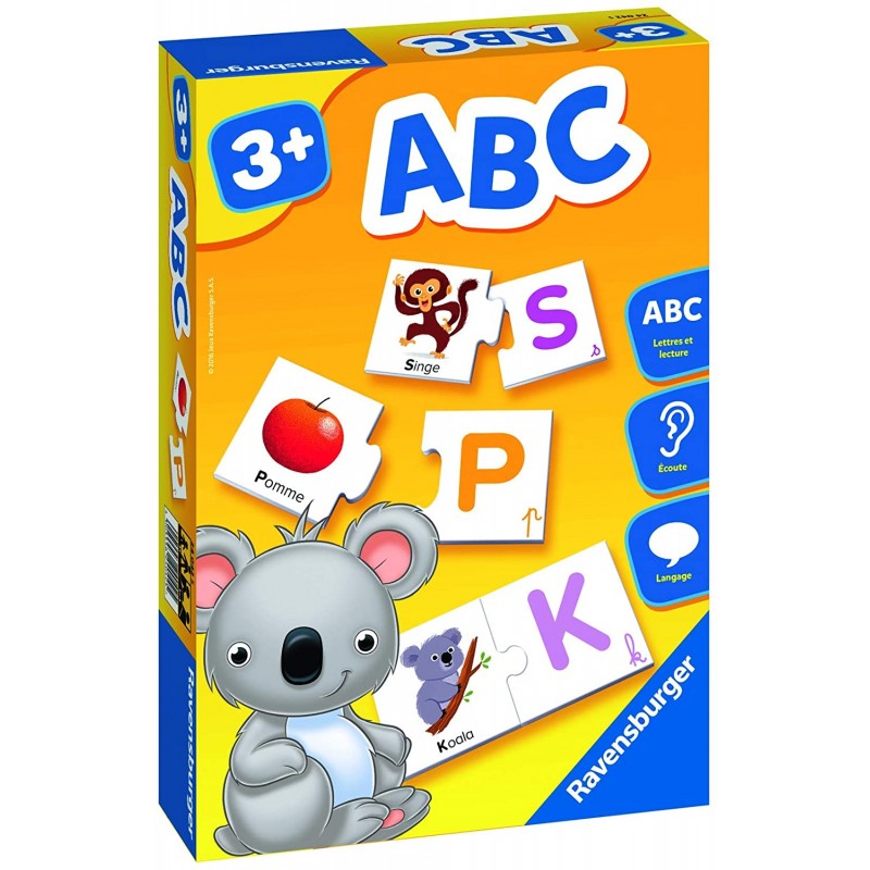 Ravensburger - Jeu éducatifs - ABC