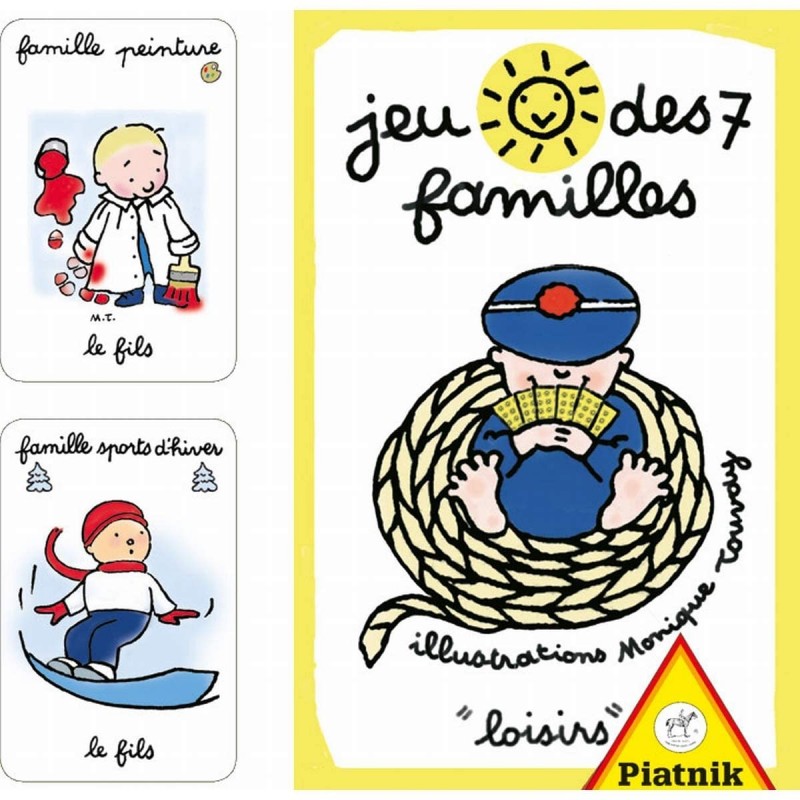 Piatnik - Jeu de cartes - Jeu de 7 Familles