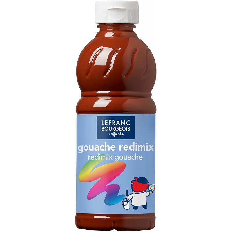 Colart - Pot de gouache liquide - 500 ml - Terre de Sienne