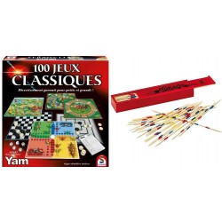 Schmidt - Jeu de société - Mallette de 100 jeux classiques