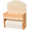 Artemio - Dérouleur à papier toilette en bois