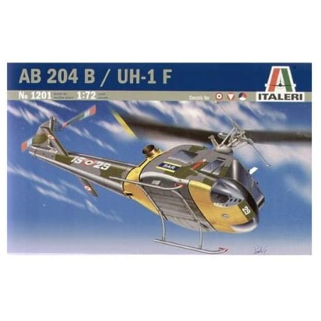 Italeri - I1201 - Maquette - Aviation - AB-204B - Echelle 1:72