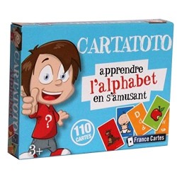 Jeu de société - Cartatoto - Apprendre l'alphabet