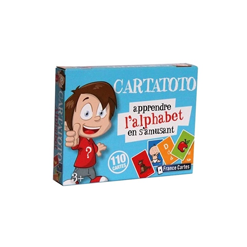 Jeu de société - Cartatoto - Apprendre l'alphabet