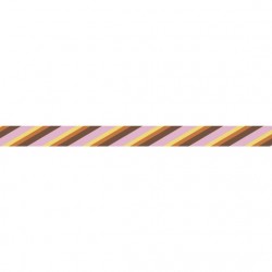 Rayher - Rouleau de washi tape - Rayé - 15 mm x 5 mètres