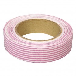 Rayher - Rouleau de washi tape - Rayures rouges et blanches - 15 mm x 5 mètres