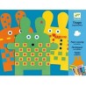 Djeco - DJ08938 - Stickers des petits - 6 lapins