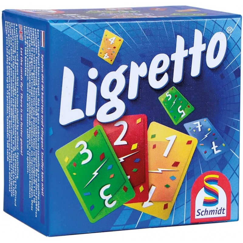 Schmidt - Jeu de société - Ligretto - Bleu