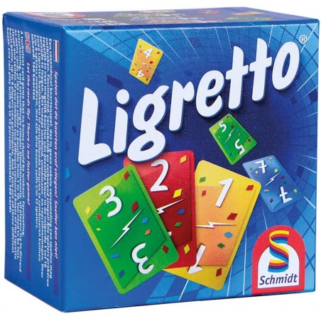 Schmidt - Jeu de société - Ligretto - Bleu