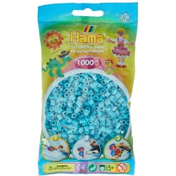Hama - Perles - 207-49 - Taille Midi - Sachet 1000 perles azur
