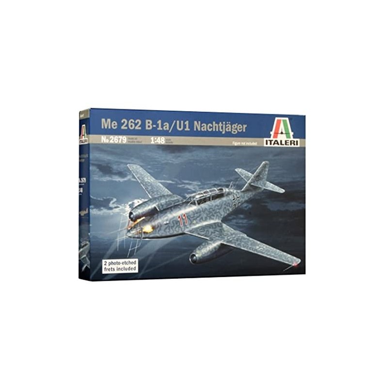 Italeri - I2679 - Maquette - Aviation - Messerschmitt ME262B-1AU-1 - Echelle 1:48