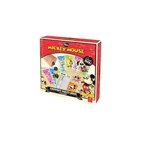 Jeu de société - Coffret de jeux - Mickey Mouse