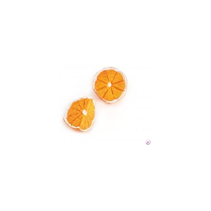 Rayher - Blister de 5 petites oranges décoratives en résine