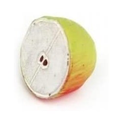 Rayher - Blister de 5 petites pommes décoratives en résine