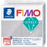 Graine Créative - Loisirs créatifs - Pâte FIMO Effect - Argent pailleté - 57 g