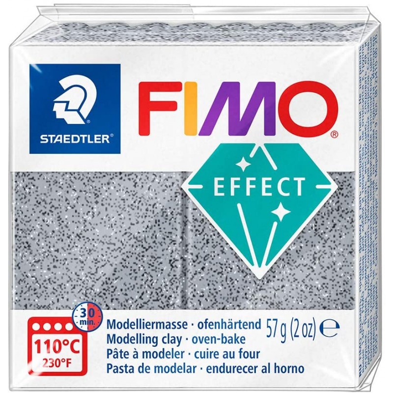 Graine Créative - Loisirs créatifs - Pâte FIMO Effect - Effet pierre granit - 57 g