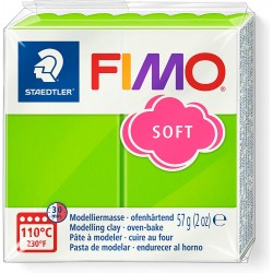 Graine Créative - Loisirs créatifs - Pâte FIMO Soft - Vert pomme - 57 g