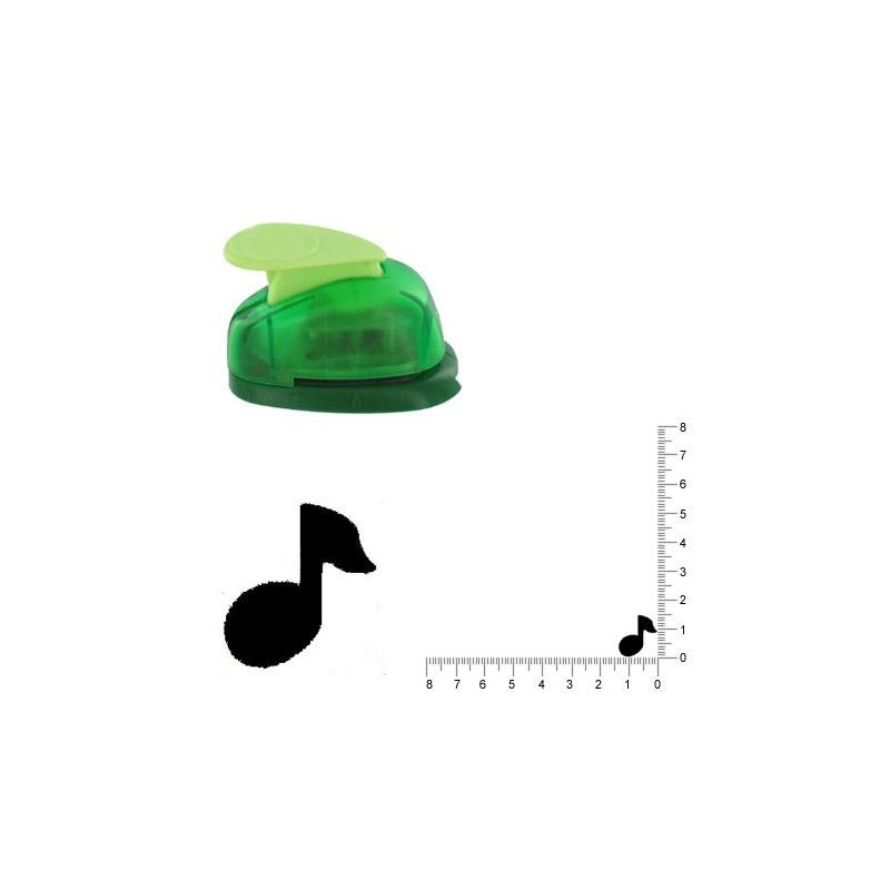 Artemio - Mini perforatrice - Note de musique - 1.5 cm