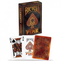 Bicycle 023174 - Elements Series?: Fire Jeu de Cartes