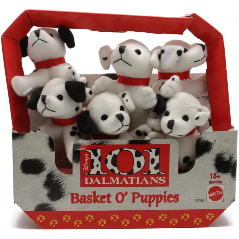 Mattel - Présentoir de peluches - Les 101 dalmatiens