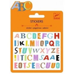 Djeco - DJ09774 - Stickers - Lettres