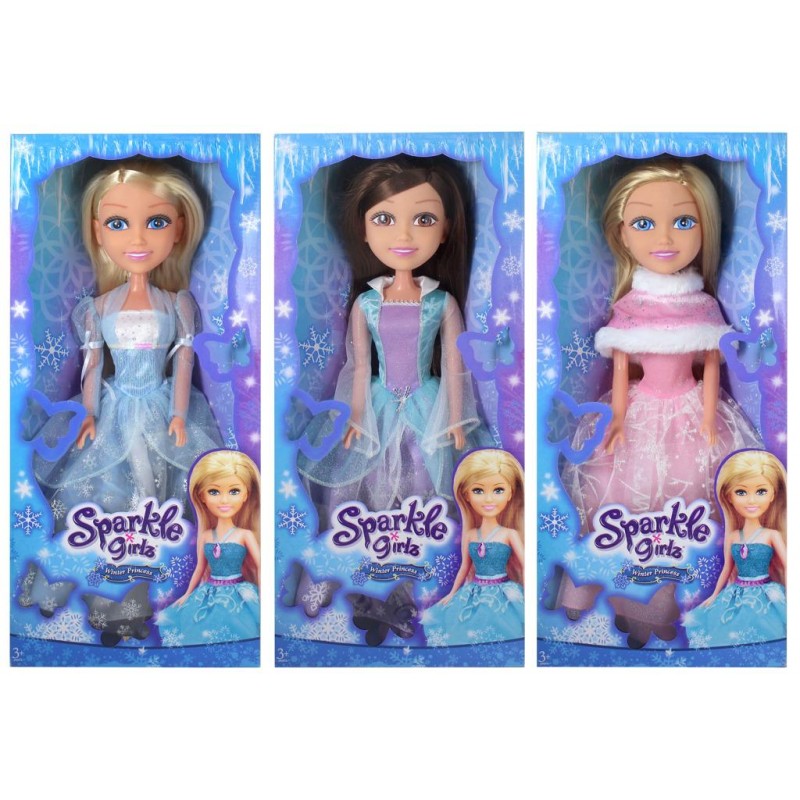 Sparkle - Poupée princesse Hiver - 50 cm - modèle aléatoire