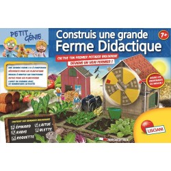 Lisciani - F49776 - Jeu Scientifique - Construis Une Grande Ferme Didactique