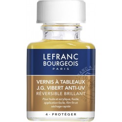 Lefranc Bourgeois - Additif - Vernis pour peinture à l'huile Vibert - 75 ml