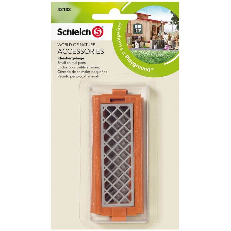 Schleich - 42133 - accessoires - Kit enclos pour petits animaux