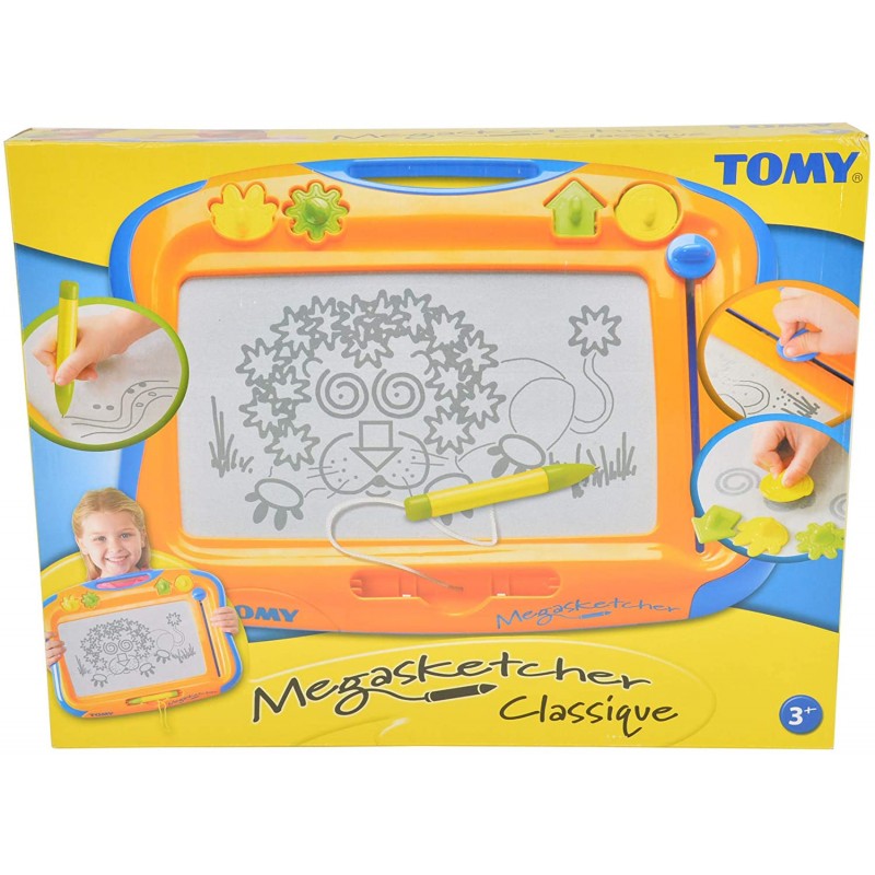 TOMY - Megasketcher Classique - Ardoise magique - T6555 - Ardoises et  tableaux - Rue du Commerce