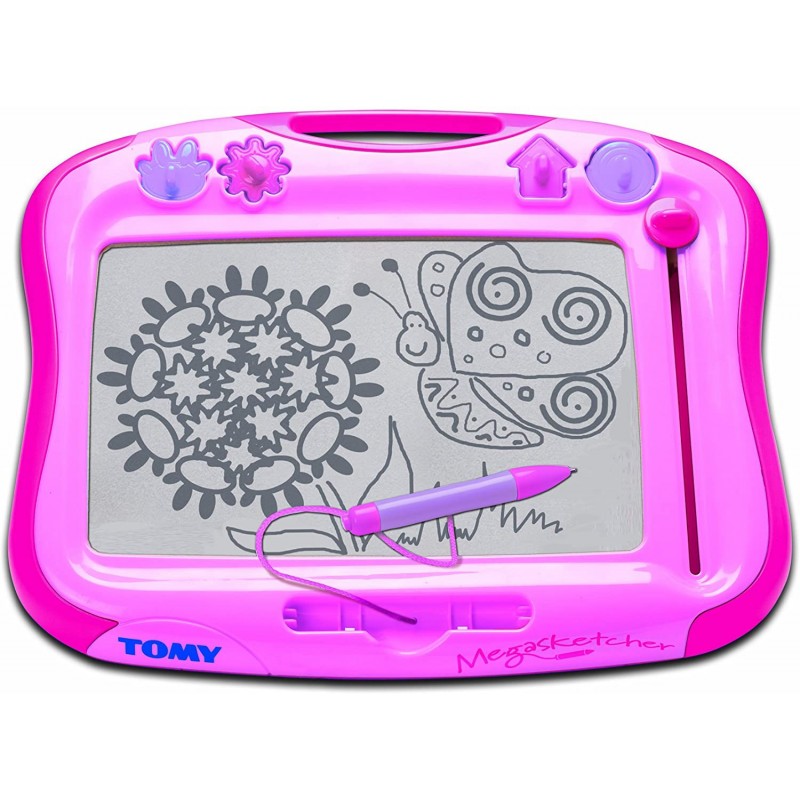 TOMY - Ardoise Magique Megasketcher Classique Rose