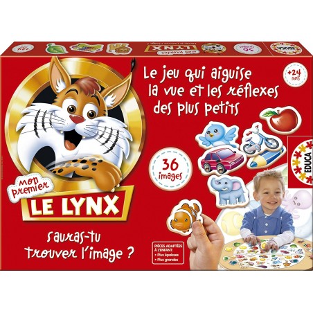 Educa - Jeu de société - Mon premier Lynx - 36 images