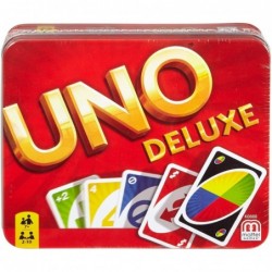 Mattel - Jeu de société - Uno Deluxe