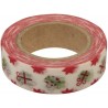 Rayher - Rouleau de washi tape - Cadeaux de Noël - 15 mm x 5 mètres