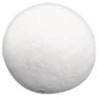 Rayher - Sachet de 40 perles en ouate blanche - 15 mm
