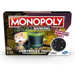 Hasbro - Jeu de société - Monopoly - Voice Banking