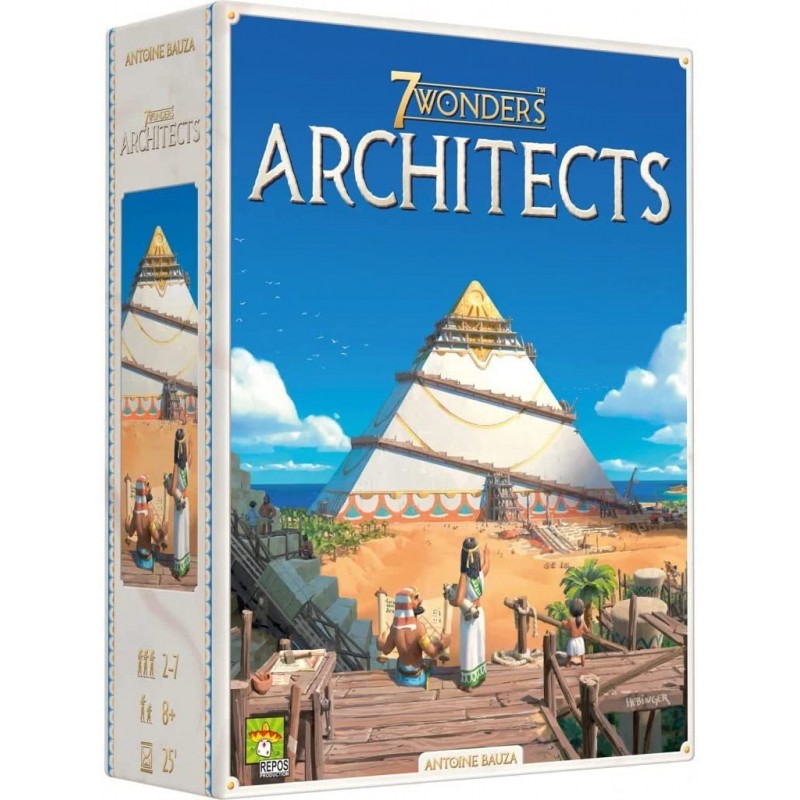 Asmodee - Jeu de société - 7 wonders Architects